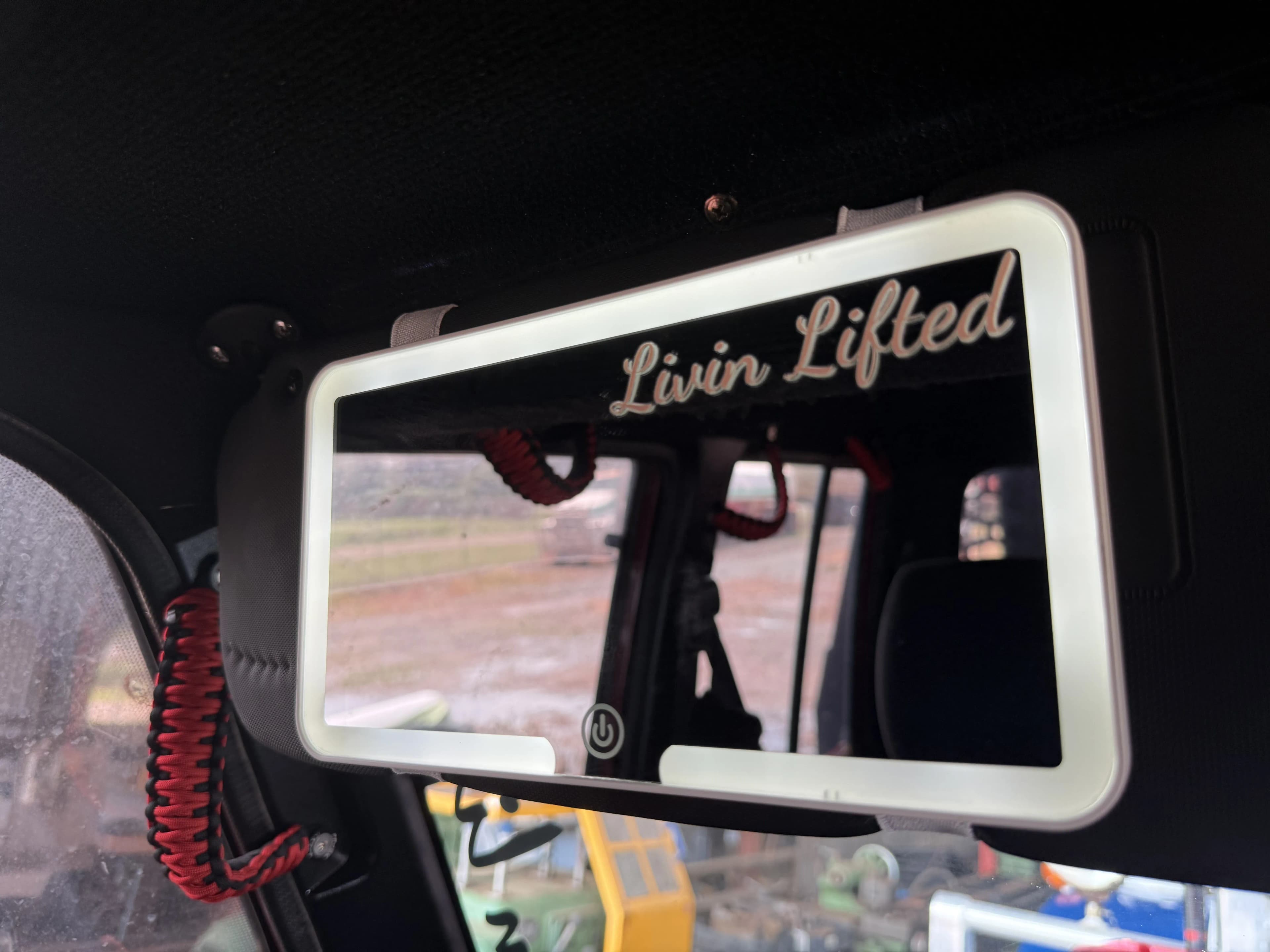 Livin Lifted LED Visor Mirror